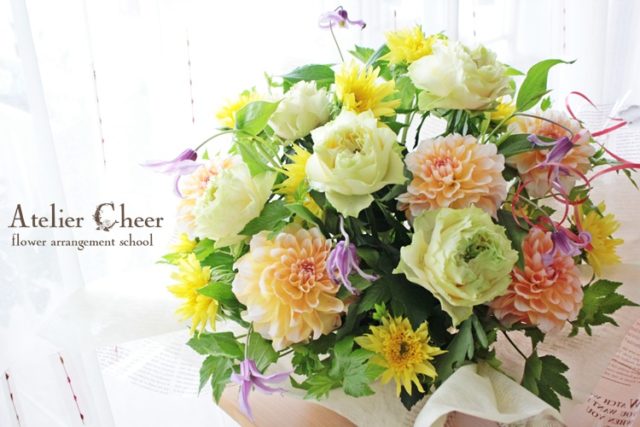 花で気もちを伝えよう 花の贈り方 フラワーアレンジメントの注文のコツ Atelier Cheer Atelier Cheer