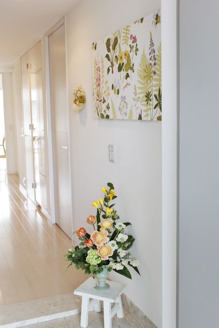 花のある暮らし－玄関に生花を飾る | Atelier Cheer