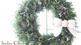 自然素材のクリスマスリースの材料 | Atelier Cheer