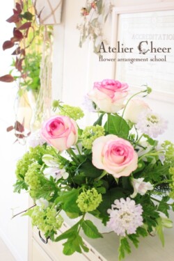 作品例:フレッシュフラワー